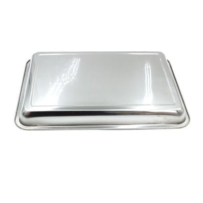 Stainless Steel Baking Tray Rectangular Shallow 44*34 cm 2 cm Depth