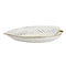 White Ceramic Gold Rim Oval Platter Fine Porcelain Dinnerware Tableware Serving Dish Plate 42.5*23*5.5 cm