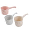 Plastic Colorful Home Kitchenware Round Nonslip Grip Deep Water Bath Shower Ladle Scoop 27*11.6 cm