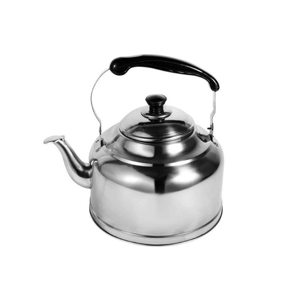 Stainless Steel Tea Pot Kettle, 10 Litre Capacity, Modern Design from Classic Homeware and Gifts.