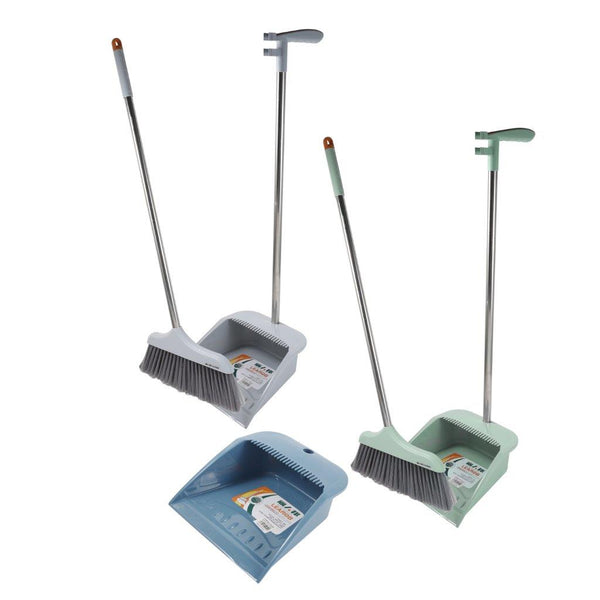 Dustpan and Brush Combo Set Long Handles 83*26 cm Brush Handle Height 90 cm