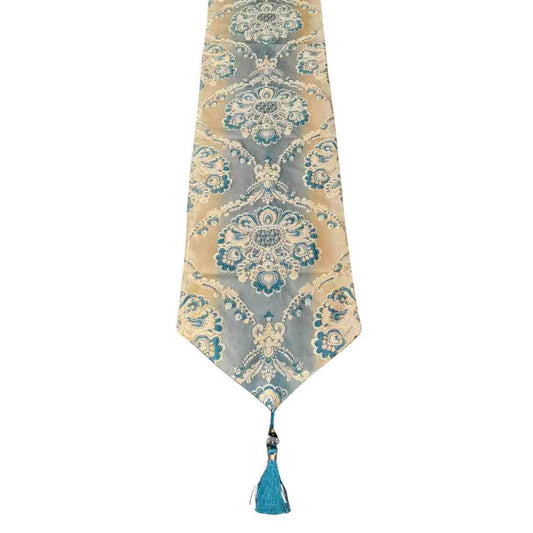 مفرش طاولة مطبخ وغرفة طعام بطبعة ملكية تجريدية 210*30 سم