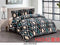 Abstract Print Comforter Bedspread Bedding Set Bed Cover with Pillowcase Set of 3 pcs Bed Cover 230*230 cm Pillowcase 50*70*2 cm