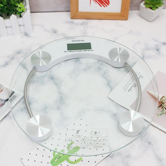 Weighing Scale Round clear Max Capacity: 180kg