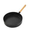 Non Stick Flat Bottom Wok with Oak Handle 25 cm