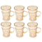 Premium Lead Free Glass Tea Cup Set of 6 Pcs