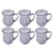 Premium Lead Free Glass Tea Cup Set of 6 Pcs 140 ml