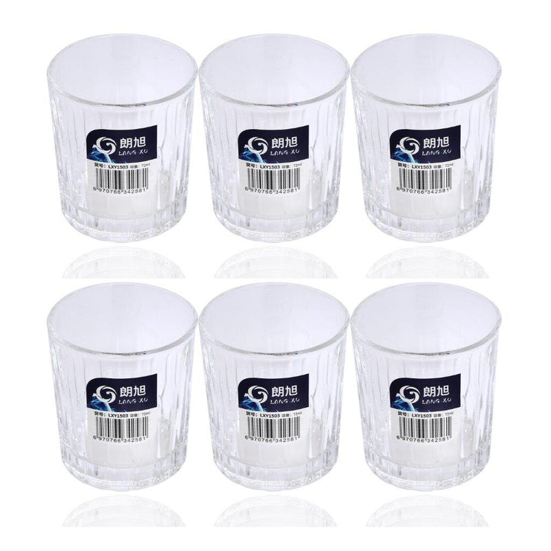 Premium Lead Free Shot Glass Set of 6 Pcs 72 ml