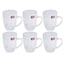 Premium Lead Free Glass Tea Cup Set of 6 Pcs 600 ml