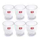 Premium Lead Free Glass Tumblers Set of 6 Pcs 255 ml