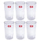 Premium Lead Free Glass Tumblers Set of 6 Pcs 300 ml