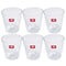 Premium Lead Free Glass Tumblers Set of 6 Pcs 310 ml