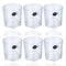 Premium Lead Free Glass Tumblers Set of 6 Pcs 300 ml