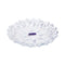 Crystal Cut Glass Fruit and Salad Pasta Serving Plate Set of 7 Pcs 33.7*17,4.5*2 cm