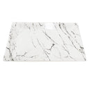 High Quality Marble Pattern Rectangular Melamine Serving Tray 43*33 cm