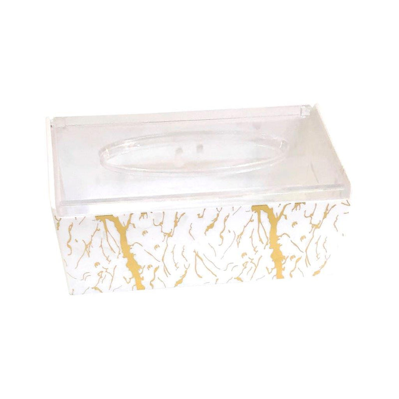 Deco Abstract Print Acrylic Tissue Box 22.4X12.2X7.9 cm