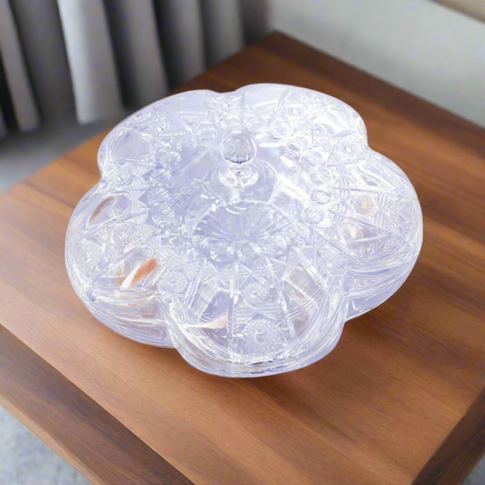 علبة حلوى أكريليك عالية الجودة لتخزين الوجبات الخفيفة والتوابل مع غطاء 30 × 30 × 14 سم