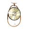 Home Decor Analog Modern Wall Clock with Pendulum 68*35 cm