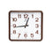 Home Decor Analog Rectangular Modern Wall Clock 36*31.5 cm