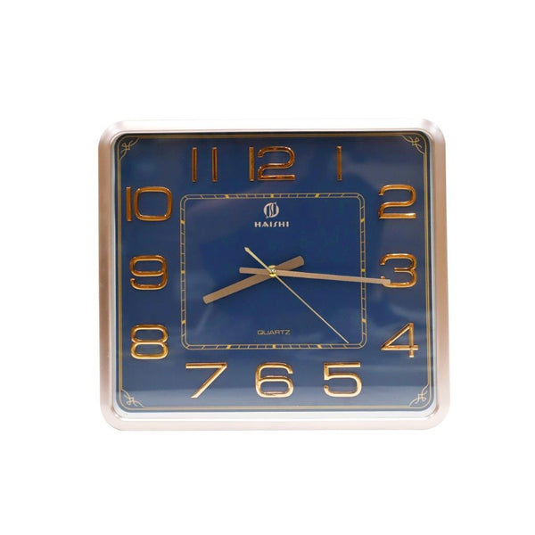 Home Decor Analog Rectangular Modern Wall Clock 37*35 cm