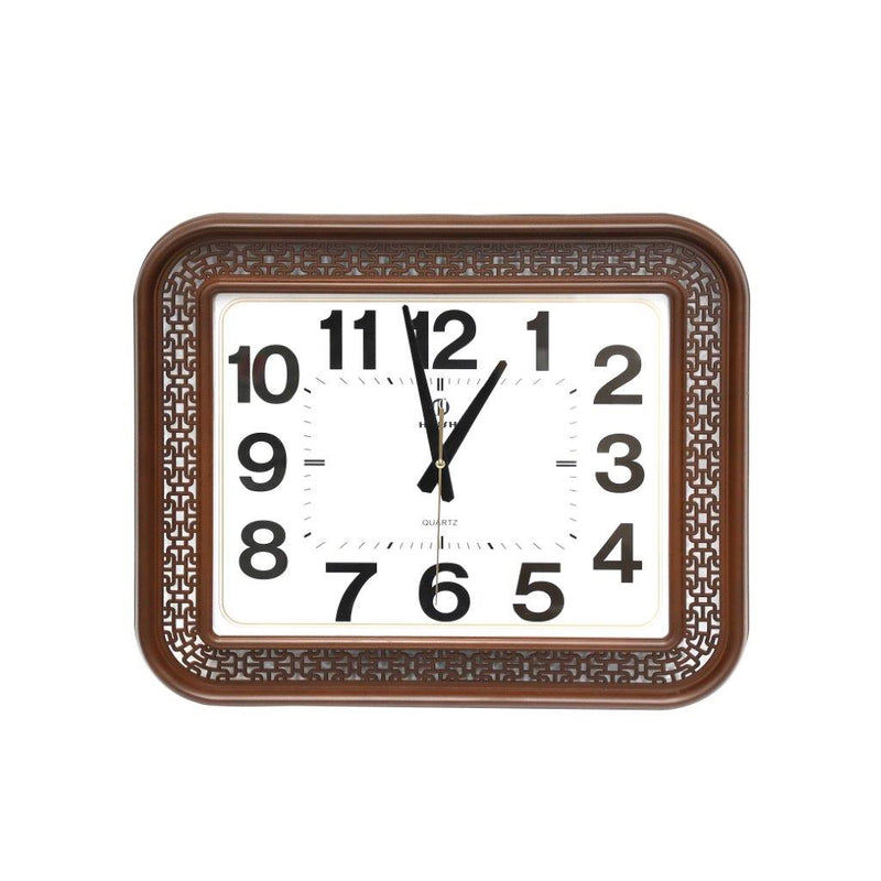 Home Decor Analog Rectangular Classic Wall Clock 52*45 cm