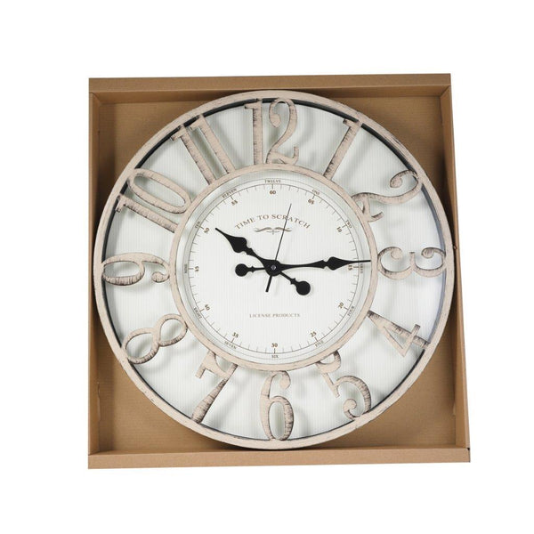 Home Decor Analog Round Antique 3D Wall Clock 51 cm