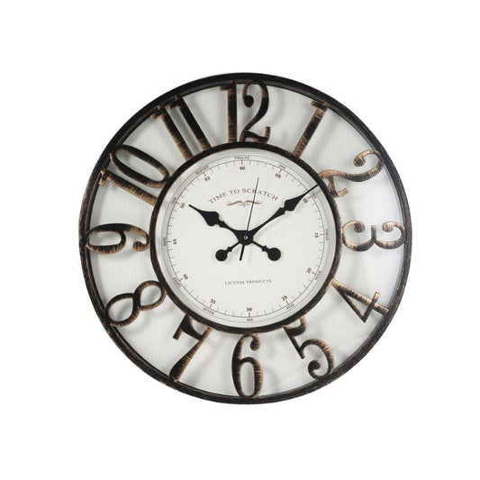 Home Decor Analog Round Antique 3D Wall Clock 51 cm
