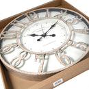 Home Decor Analog Round Antique 3D Wall Clock 30 cm