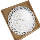 Home Decor Analog Round Royal Design Wall Clock 58 cm