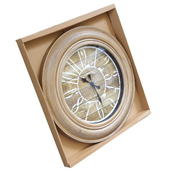 Home Decor Analog Round Antique Wall Clock 76 cm