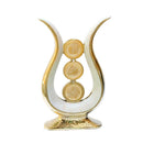 Islamic Craft Ceramic Decor Gold Allah Mohammad Name  46 cm