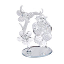 Home Decor Tabletop Crystal Flowers 23 cm