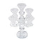 Home Decor Tabletop Crystal Candleholder 5 Arms 25.5*23 cm