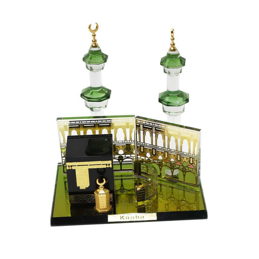 Home Decor Islamic Crystal Collectible Kaaba Model 17*15.5 cm