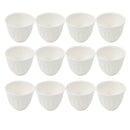 Ceramic Coffee Cawa Shafee Cup Set of 12 Pcs Abstract Print 80 cc