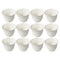 Ceramic Coffee Cawa Shafee Cup Set of 12 Pcs Plain 80CC