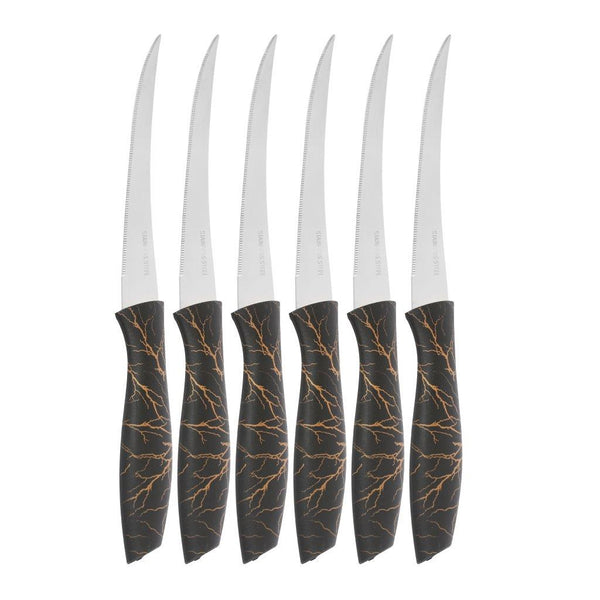 Stainless Steel Kitchenware Steak Knife Set of 12 Pcs Kitchen Tool Gadget 19.5 cm