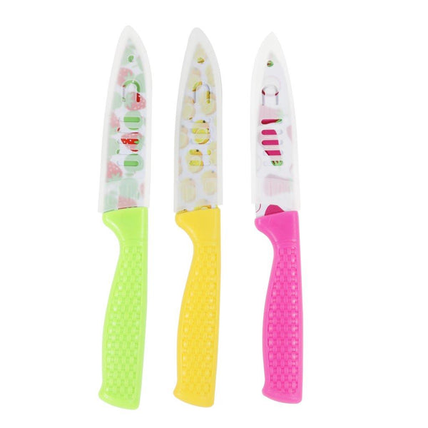 Stainless Steel Kitchenware Kitchen Knife Fruit Knife Set of 6 Pcs Kitchen Tool Gadget (check how ma