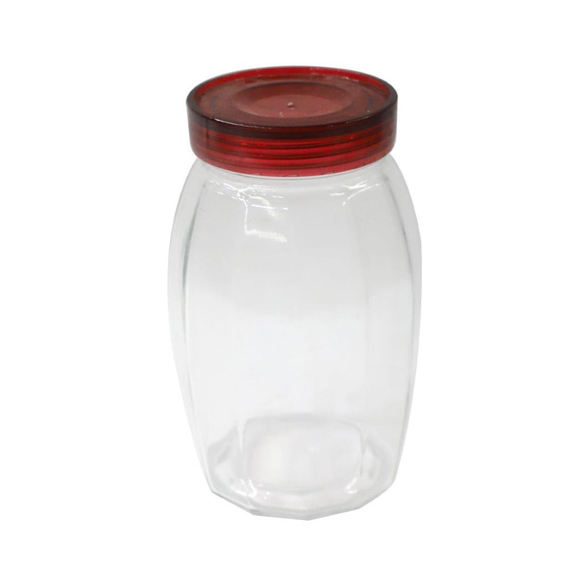 Plastic Lid Glass Jar Glassware Storage Container 2500 ml/10*25 cm