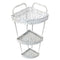 Bathroom Accessories Iron Shower Caddy 2 Tier 24*24*59 cm