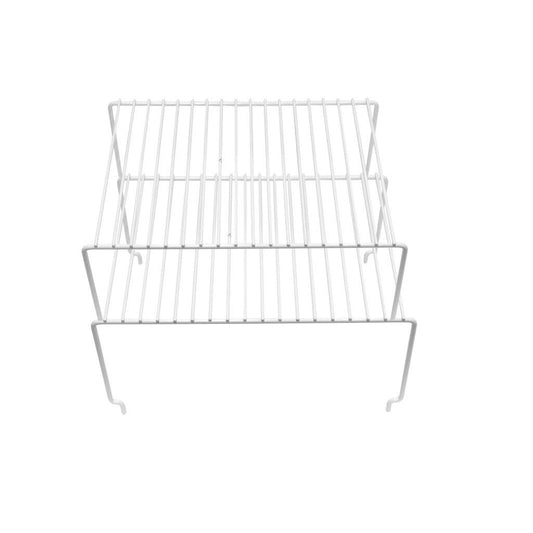 منظم رفوف المطبخ المعدني القابل للتكديس 30*27*23 سم
