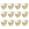 Ceramic Coffee Cawa Shafee Cup Set of 12 Pcs Abstract Print 75 ml