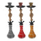 Premium Design Single Shisha Hookah Arguileh Complete Kit with Hose 49*13.5 cm