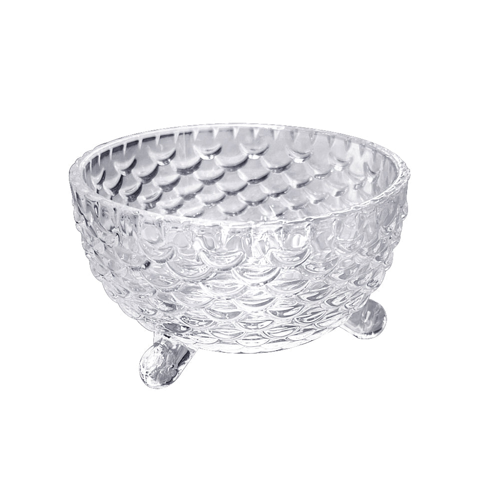 Crystal Cut Glass Ice Cream and Dessert Bowl Set of 7 Pcs 18*9/10*6 cm