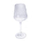 Premium Lead Free Glass Footed Goblet Tumblers Set of 6 Pcs 6*22 cm