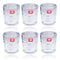 Premium Lead Free Glass Tumblers Set of 6 Pcs 240 ml