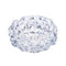 Crystal Cut Modern Clear Round Glass Ashtray 11*5 cm