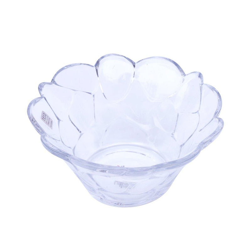 Crystal Cut Glass Ice Cream and Dessert Bowl Set (check how many in set) 20.4*10 cm