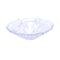 Crystal Glass Serving Dish Round Fruit Plate 25*7 cm