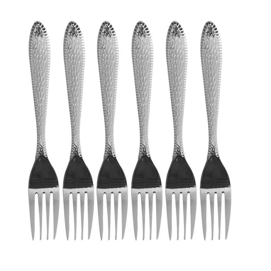 Stainless Steel Tableware Table Fork Serving Fork Kitchen Utensils  20 cm